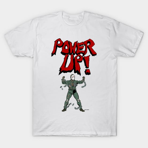 Jason Power Up T-Shirt by DougSQ